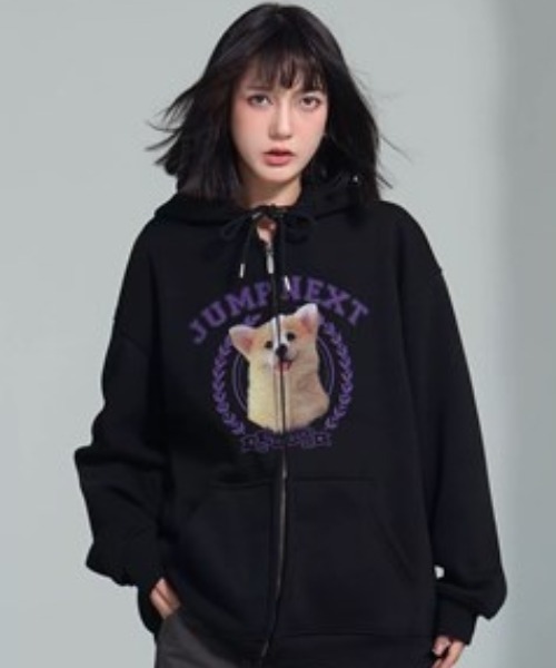 A'gem 9（エージェムナイン） パーカー A'GEM/9 × .kom「JUMPNEXT
