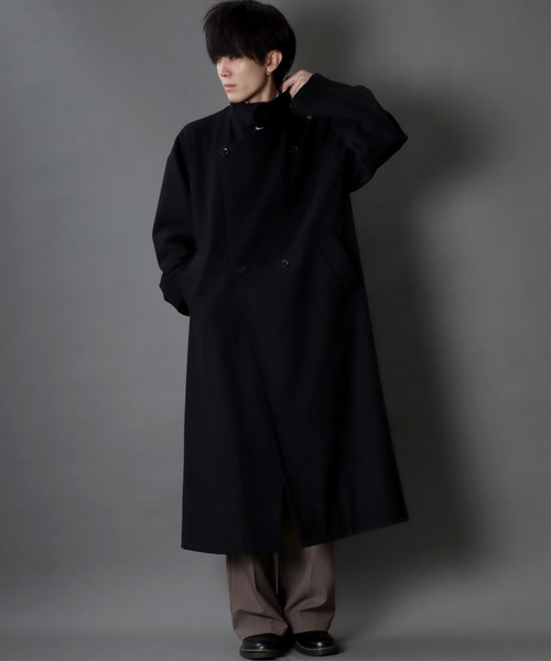 SITRY（シトリー） トレンチコート コート over size 2way wool long