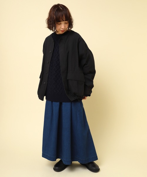 RNA-N（アールエヌエーエヌ） ミリタリージャケット モッズコート