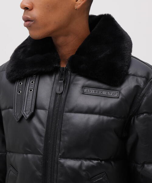 AVIREX（アヴィレックス） ダウンジャケット ダウン メンズ : ZOZOTOWN