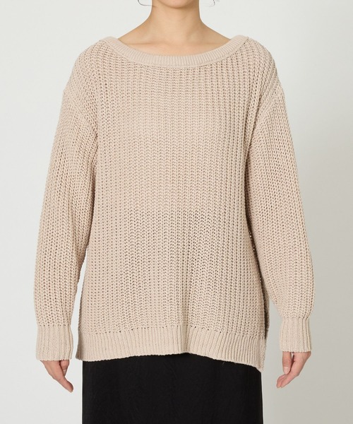 BABYLONE（バビロン） ニット セーター ソフトコードヤーンプル