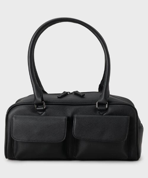 THE SHOP TK ボストンバッグ ダブルフラップミニボストン ユニセックス