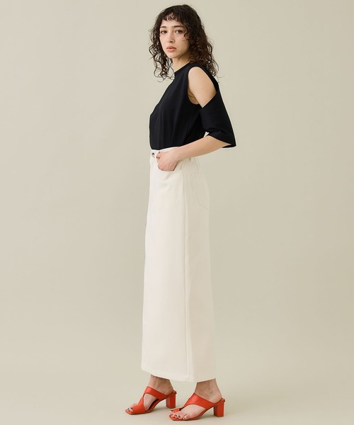 CLANE（クラネ） スカート 「CLANE/クラネ」STRAIGHT LONG SKIRT