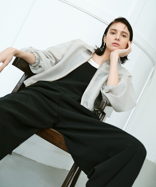 allureville（アルアバイル） サロペット オーバーオール ストレッチ