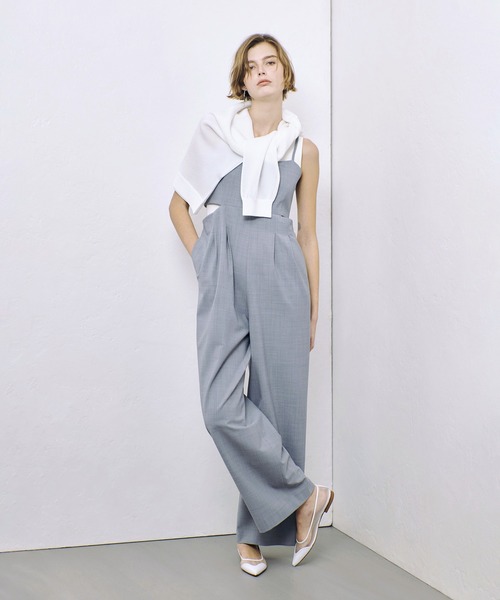 allureville（アルアバイル） サロペット オーバーオール ストレッチ