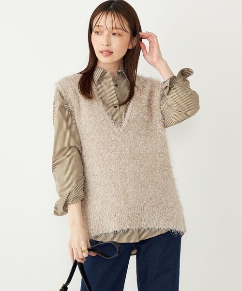 SHIPS Colors（シップスカラーズ） ベスト ジレ SHIPS Colors:「手洗い