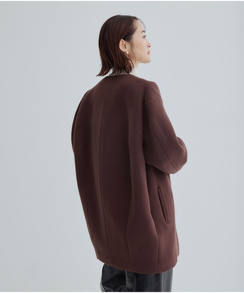 AKIRANAKA（アキラナカ） ノーカラーコート コート 「AKIRANAKA