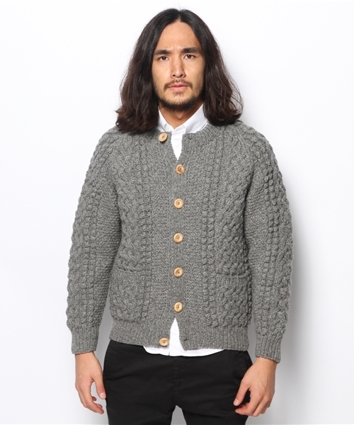 SHIPS（シップス） カーディガン INVERALLAN: 「4A」 シェットランド