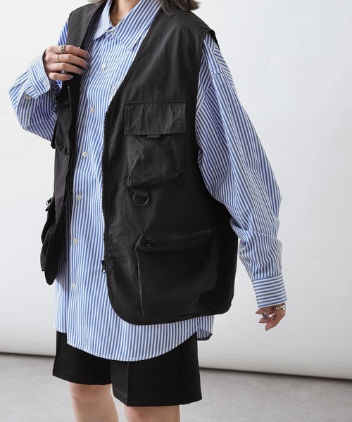 ZIP FIVE（ジップ ファイブ） ベスト ジレ ナイロン テック ミリタリー