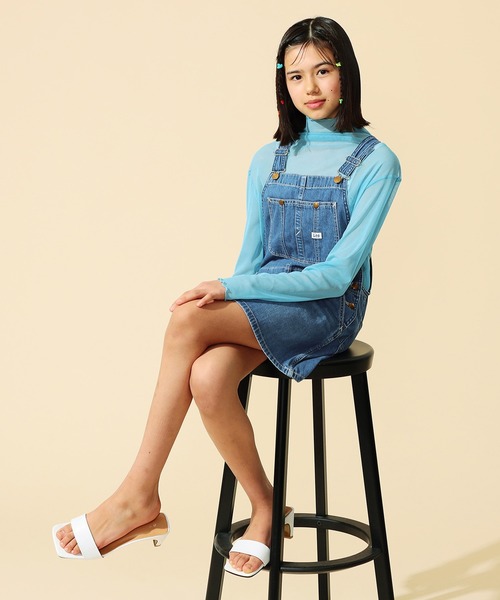 Lee（リー） ジャンパースカート Lee/リー「130-160cm」キッズ デニム