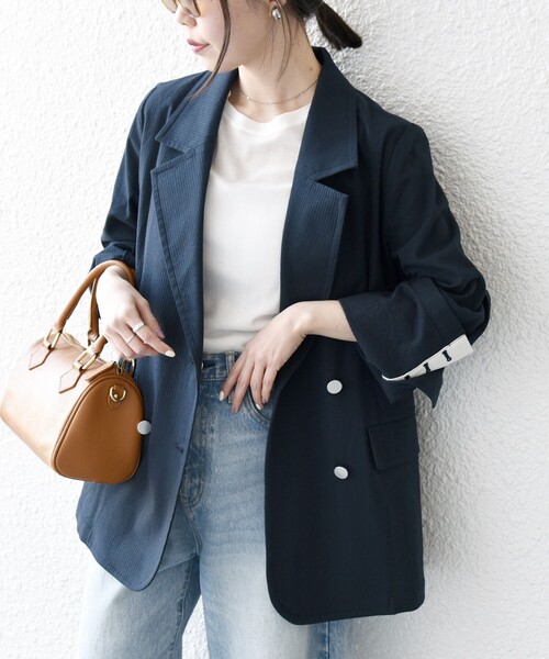 SHIPS any ジャケット テーラードジャケット any:「手洗い可能」コード