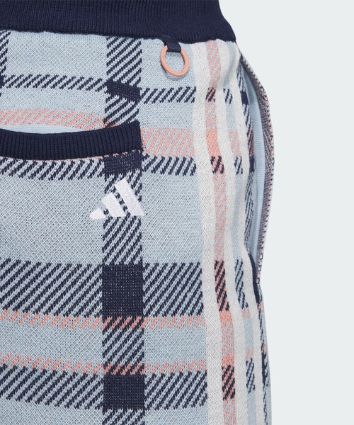 adidas（アディダス） スカート タータンチェック ニットスカート