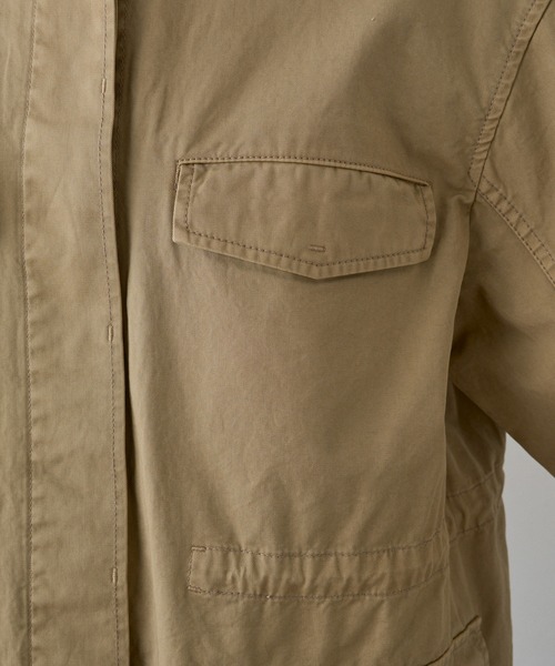 pual ce cin ミリタリージャケット モッズコート ノーカラー