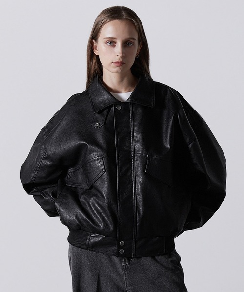 CLEL（クレイル） ブルゾン アウター 「CLEL」Vintage Design Blouson