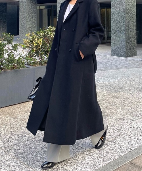 AMBIENT（アンビエント） コート チェスターコート ダブルメルトン