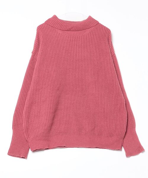 FREAK'S STORE（フリークスストア） タートルネックニット FREE ピンク