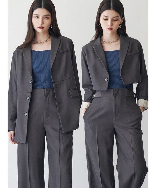 MURUA（ムルーア） ジャケット テーラードジャケット 「セットアップ