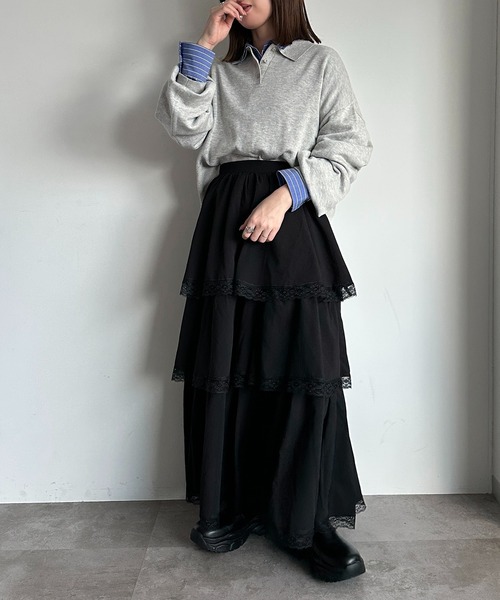 apres jour mignon（アプレジュールミニョン） スカート レースツキ