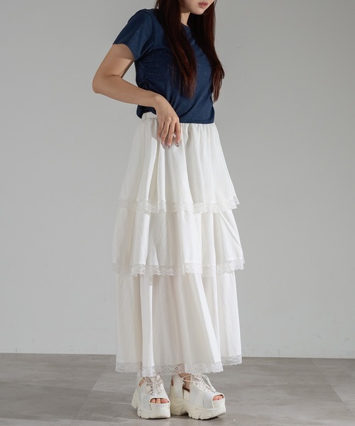 apres jour mignon（アプレジュールミニョン） スカート レースツキ
