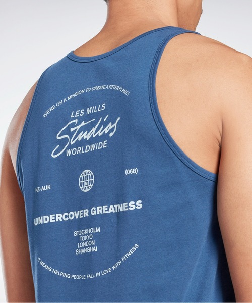 Reebok（リーボック） タンクトップ レズミルズ グラフィック タンク