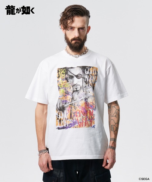 glamb（グラム） tシャツ Goro Majima T-Shirt / ゴロウマジマTシャツ