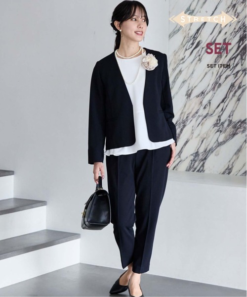 GLOBAL WORK（グローバルワーク） セットアップ スゴラクストレッチ