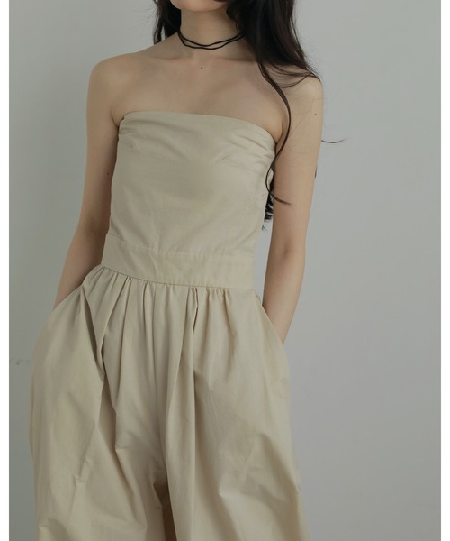 anuke（アンヌーク） サロペット オーバーオール Wide Bare