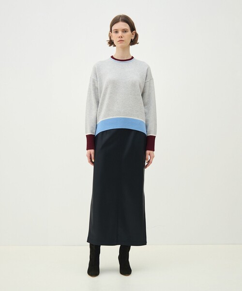 MACPHEE（マカフィー） ニット セーター NZ LAMBS クルーネックプル