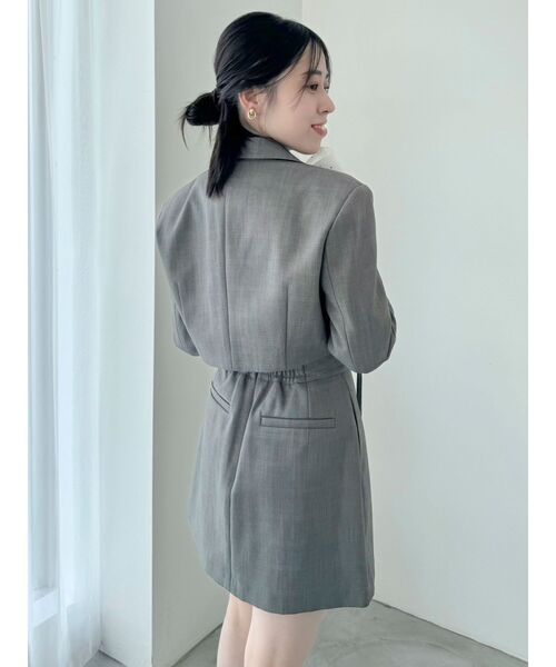 dazzlin（ダズリン） スカート 「セットアップ対応」タックフレア