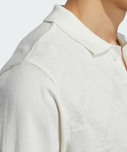 adidas（アディダス） ポロシャツ アーガイル柄 セーター ポロ「adidas