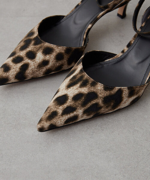 Whim Gazette（ウィム ガゼット） パンプス 「Hoaw.」レオパードポイン