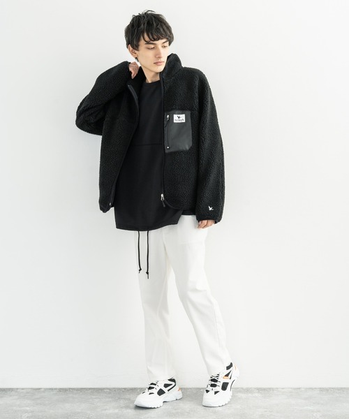 Mark Gonzales（マークゴンザレス） ブルゾン アウター 別注 フリース