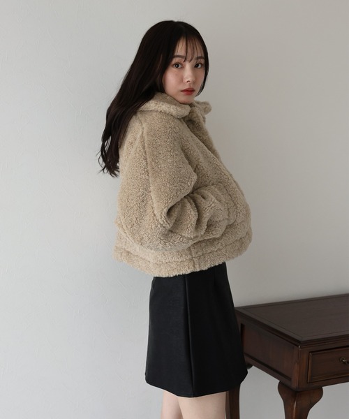 BLUEEAST（ブルーイースト） コート アウター ボアショートコート