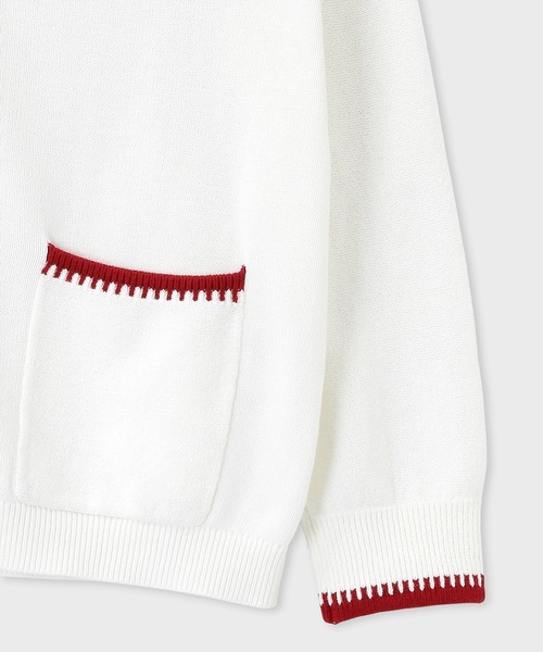 PS Paul Smith カーディガン Happy” バイカラーカーディガン / 152405