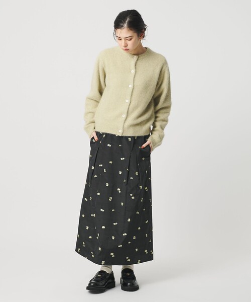 BEAUTY＆YOUTH UNITED ARROWS スカート フラワージャガード スカート