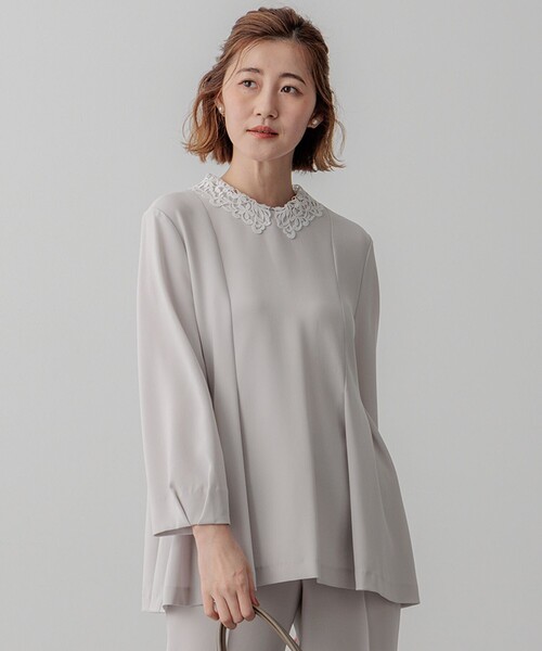 23区（ニジュウサンク） ブラウス シャツ 「VERYコラボ」トリアセ