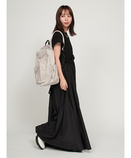 emmi デイバック リュック 「ONLINE限定カラー」eco 撥水ギャザー