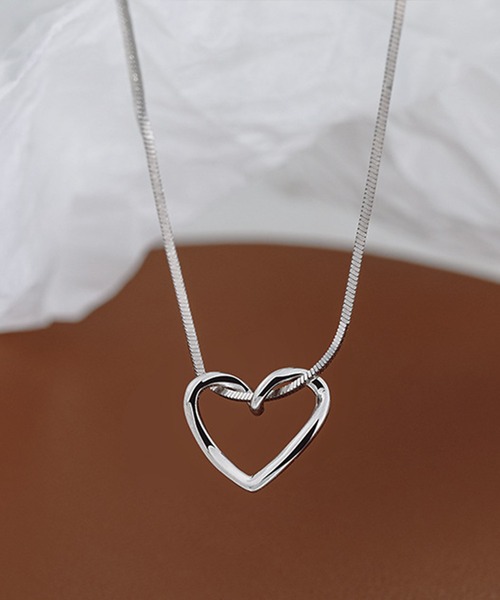 DiamondHearts（ダイヤモンドハーツ） ネックレス シルバー オープン