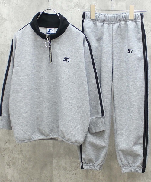 STARTER（スターター） セットアップ ダンボールニット ハーフZIP BIG