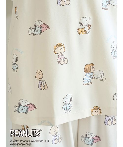 gelato pique（ジェラートピケ） パジャマ ルームウェア 「PEANUTS