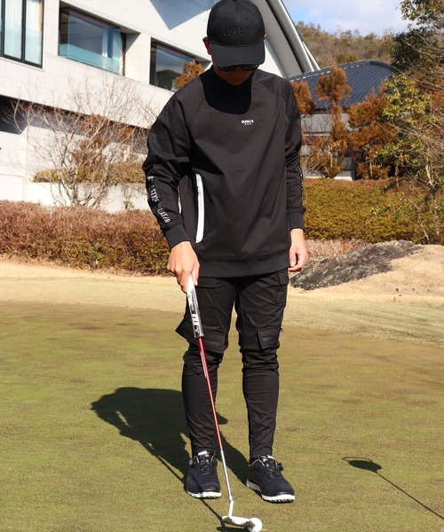 カーゴパンツ (RM)「LUXE/R GOLF」8ポケット ストレッチ クロス メンズ