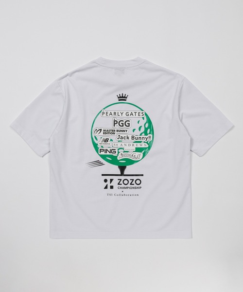 PEARLY GATES（パーリーゲイツ） tシャツ 「ZOZO CHAMPIONSHIP×TSI