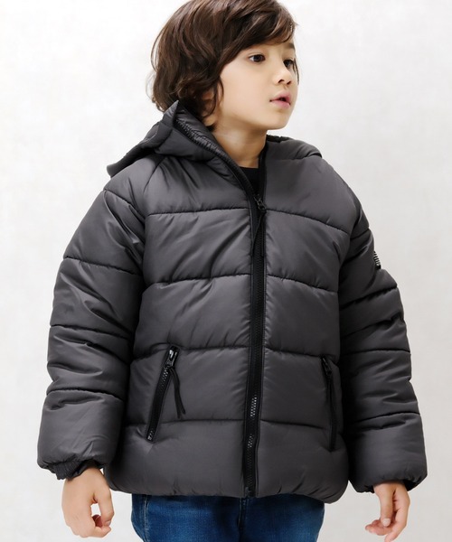 ZIーON（ジーオン） ダウン アウター フーデッドフェイクダウン