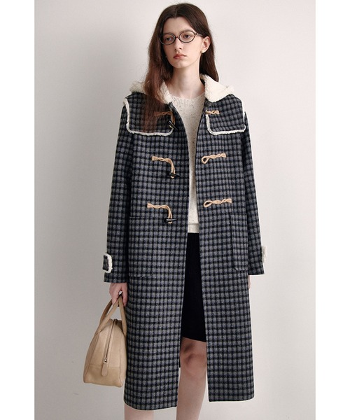 Fano Studios」 ダッフルコート M グレー系その他 レディース