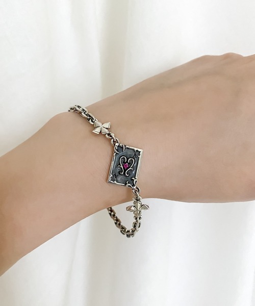 Bizarre（ビザール） ブレスレット トランプハートシルバー