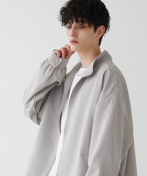 LILL（リル） ブルゾン アウター ルーズシルエットフルジップ