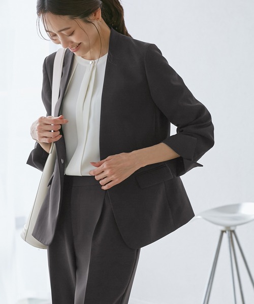 ROPE' PICNIC（ロペ ピクニック） ジャケット ノーカラージャケット