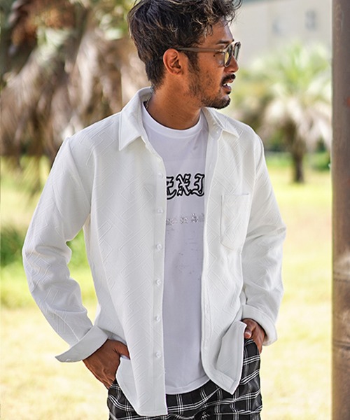 adamsJUGGLER（アダムスジャグラー） シャツ RTEG/Z.Wロングシャツ