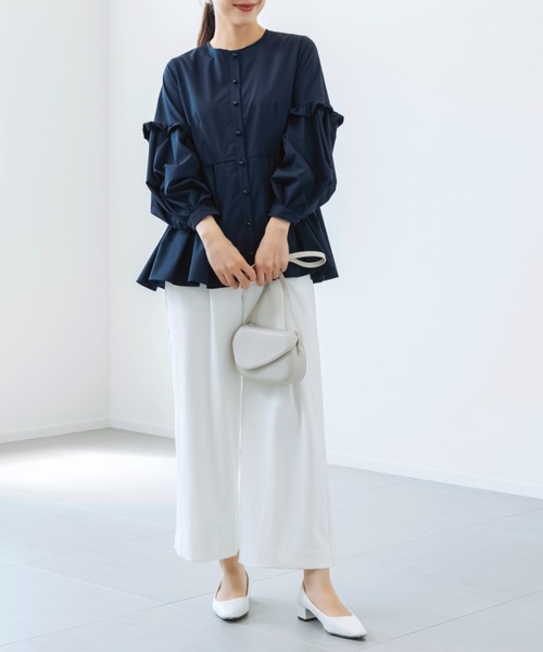 Sono（ソーノ） ブラウス シャツ 「定番人気ブラウス」ご自宅でお洗濯