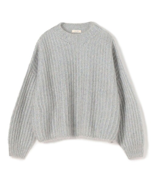 DES PRES（デプレ） ニット スーパーキッドモヘヤ クルーネックプル